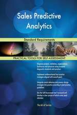 Sales Predictive Analytics Standard Requirements