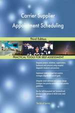 Carrier Supplier Appointment Scheduling Third Edition
