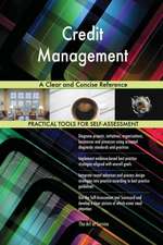 Credit Management A Clear and Concise Reference