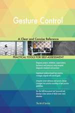 Gesture Control A Clear and Concise Reference