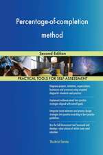 Percentage-of-completion method Second Edition