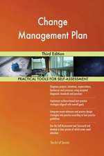 Change Management Plan Third Edition
