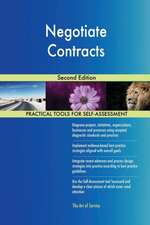 Negotiate Contracts Second Edition