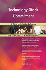 Technology Stack Commitment A Clear and Concise Reference