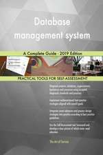 Database management system A Complete Guide - 2019 Edition