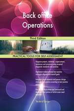 Back office Operations Third Edition
