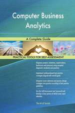 Computer Business Analytics A Complete Guide