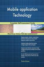 Mobile application Technology Complete Self-Assessment Guide