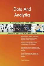 Data And Analytics A Complete Guide - 2019 Edition