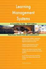 Learning Management Systems A Complete Guide - 2019 Edition