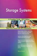Storage Systems A Complete Guide - 2019 Edition