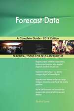 Forecast Data A Complete Guide - 2019 Edition