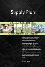 Supply Plan A Complete Guide - 2019 Edition