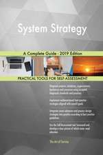 System Strategy A Complete Guide - 2019 Edition