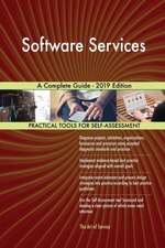 Software Services A Complete Guide - 2019 Edition