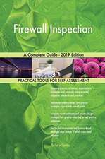 Firewall Inspection A Complete Guide - 2019 Edition