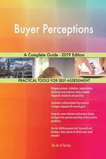 Buyer Perceptions A Complete Guide - 2019 Edition