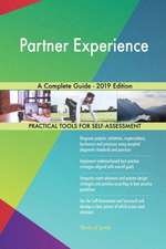 Partner Experience A Complete Guide - 2019 Edition