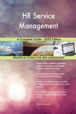 HR Service Management A Complete Guide - 2020 Edition