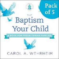 The Baptism of Your Child, Pack of 5