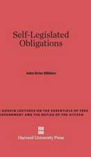 Self-Legislated Obligations