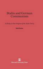 Stalin and German Communism