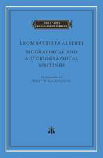 Biographical and Autobiographical Writings