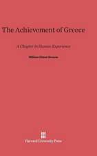 The Achievement of Greece