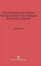 The Formation of Political Parties and the First National Elections in Russia