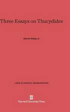 Three Essays on Thucydides