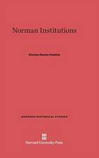 Norman Institutions