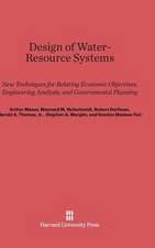 Design of Water-Resource Systems