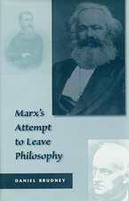 Marx′s Attempt to Leave Philosophy