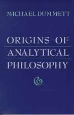 Origins of Analytical Philosophy (Cobee) (Paper)