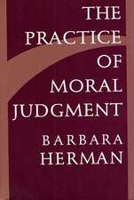 The Practice of Moral Judgement (Paper)