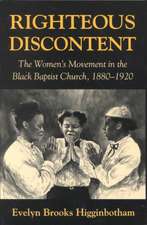 Righteous Discontent – The Women′s Movement in the Black Baptist Church, 1880′1920