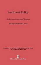 Antitrust Policy