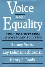 Voice & Equality – Civic Voluntarism in American Politics (Paper)