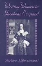 Writing Women in Jacobean England (Paper)