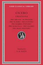 Pro Milone. In Pisonem. Pro Scauro. Pro Fonteio. Pro Rabirio Postumo. Pro Marcello. Pro Ligario. Pro Rege Deiotaro