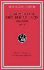 Fragmentary Republican Latin, Volume III – Oratory, Part 1 L540