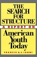 The Search for Structure