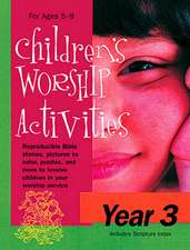 Children's Worship Activities Year 3