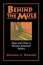 Behind the Mule – Race and Class in African–American Politics