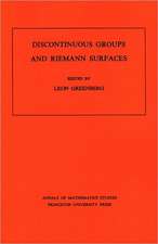 Discontinuous Groups and Riemann Surfaces (AM–79 – Proceedings of the 1973 Conference at the University of Maryland. (AM–79)