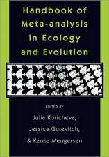 Handbook of Meta–Analysis in Ecology and Evolution