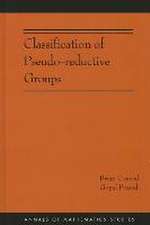 Classification of Pseudo-Reductive Groups