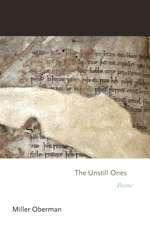 The Unstill Ones – Poems