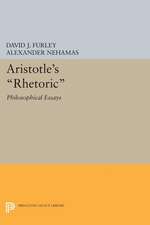 Aristotle`s Rhetoric – Philosophical Essays