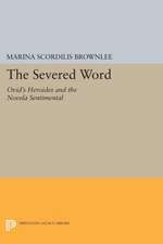 The Severed Word – Ovid`s Heroides and the Novela Sentimental